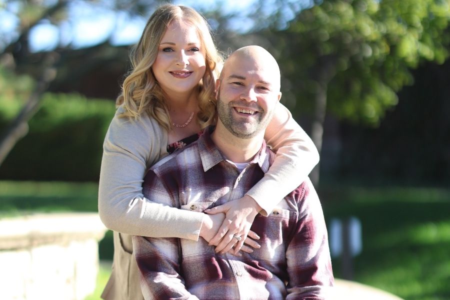 Couple portrait example